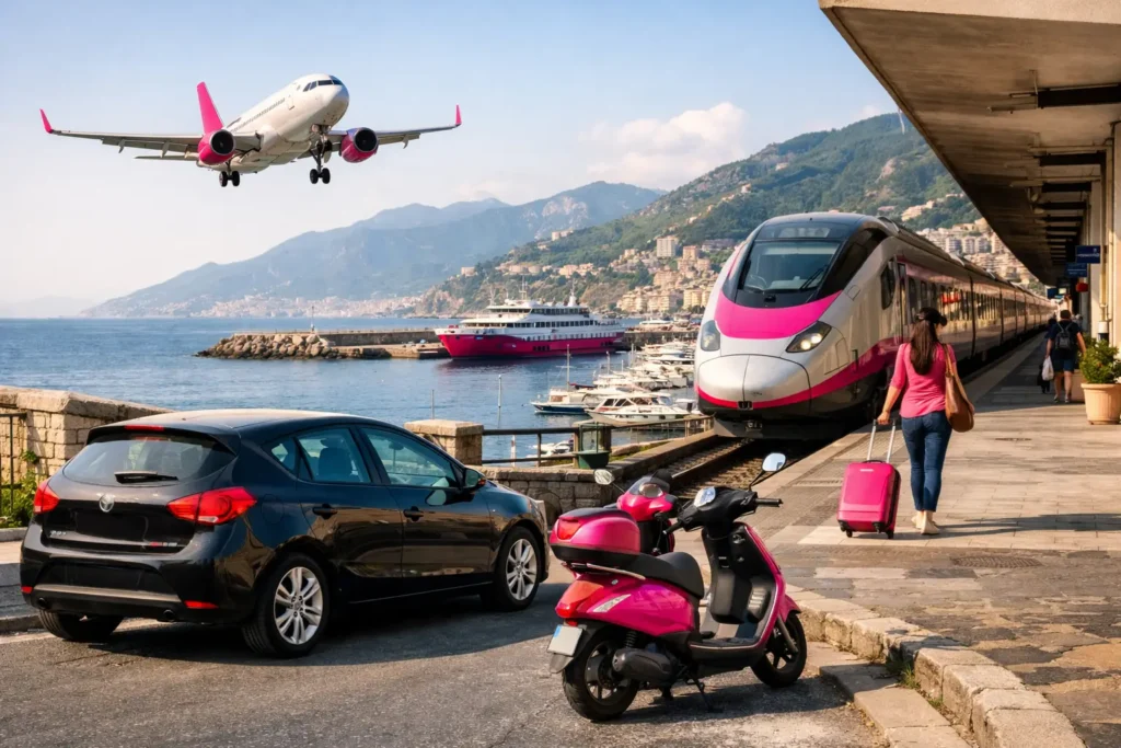 Aeroporto, stazione e porto di Salerno: come arrivare