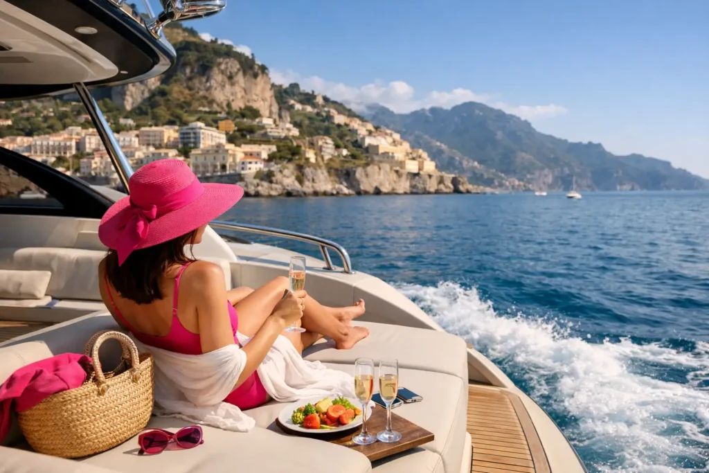 Yacht Charter Amalfi Coast per una giornata smart