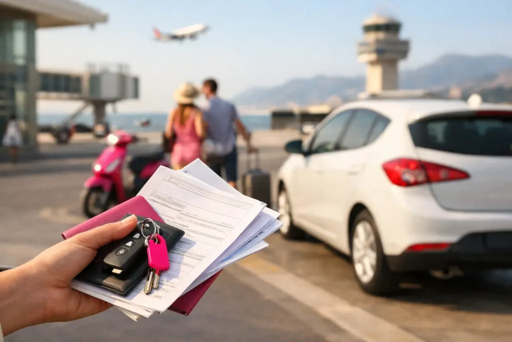 Documenti ritiro veicolo da portare al check-in
